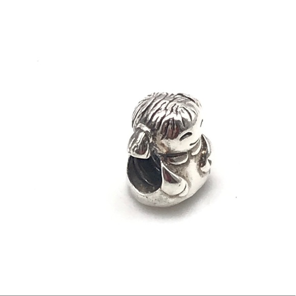 Pandora Retired Little Girl Child Charm - Picture 5 of 5